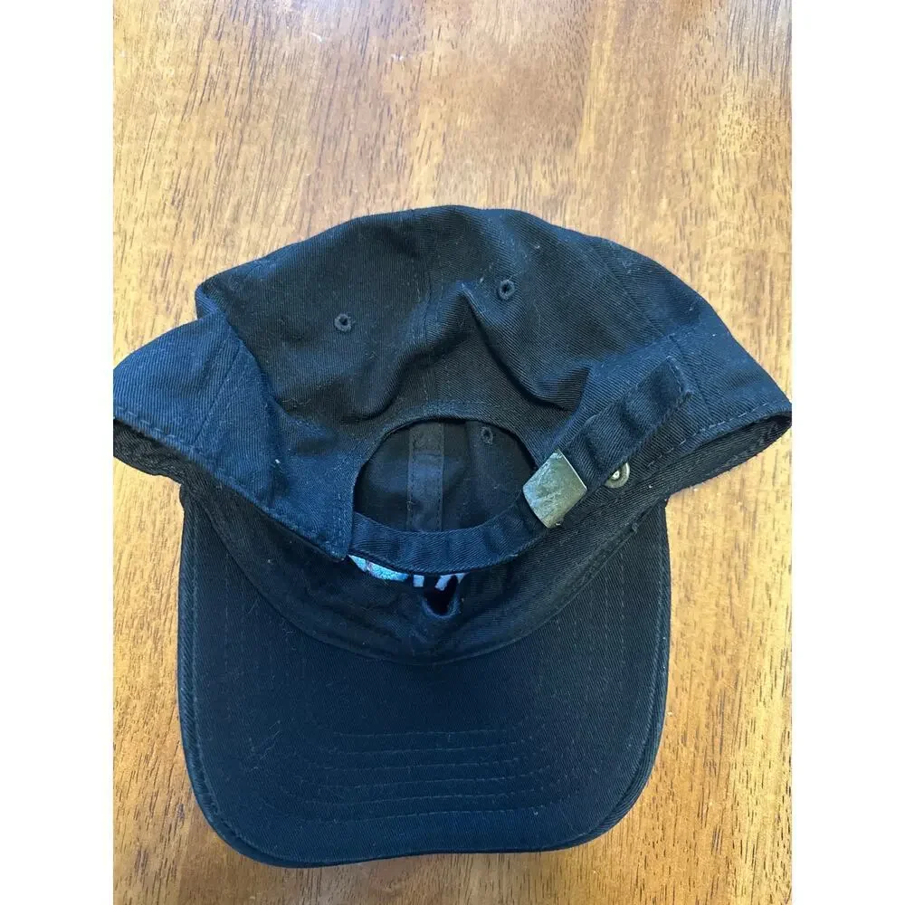 TikTok Logo Dad Hat Black Adjustable Strapback Cap Viral Social Media Streetwear